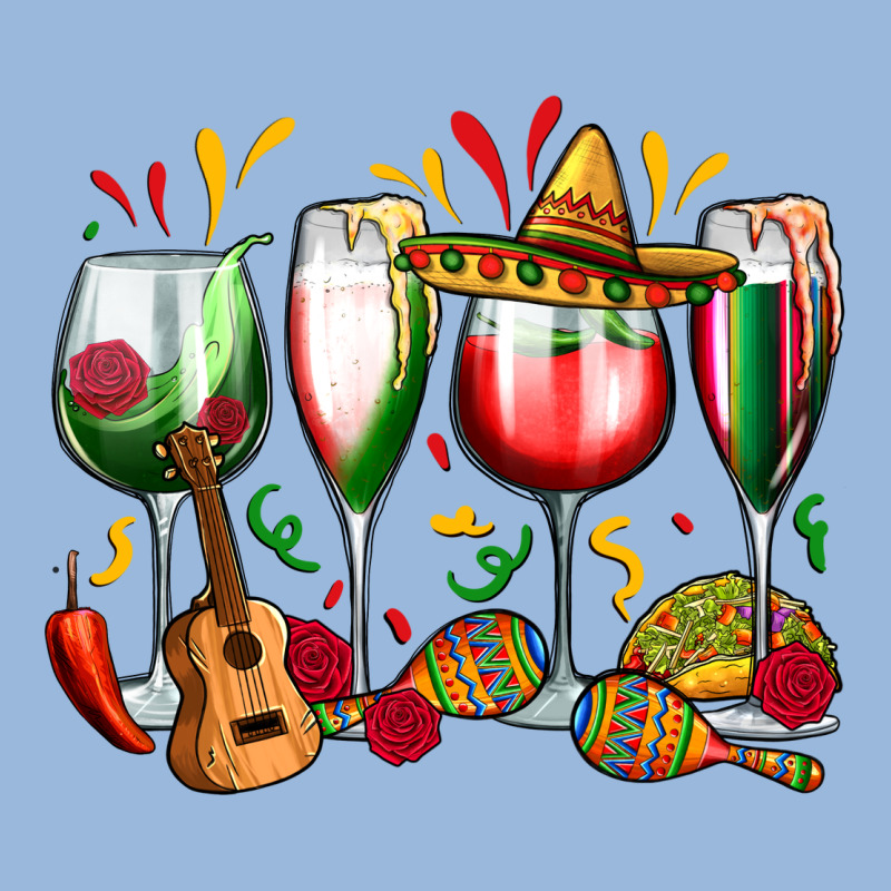 Mexico Wine Glasses Premium Hoodie by Zillion Design Studio | Teevron
