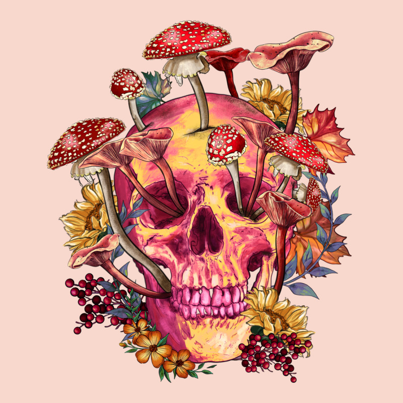 Floral Skeleton With Mushrooms Urban Hoodie by RanaPortraitStore | Teevron