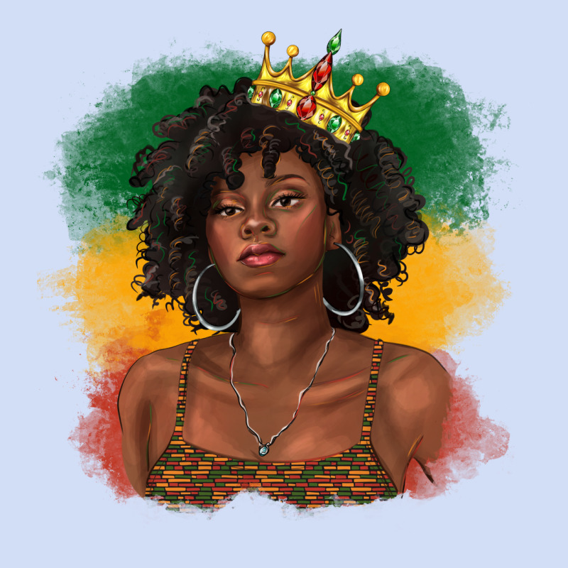 Black Queen With Juneteenth Flag Urban Hoodie by texasbilliewilder | Teevron