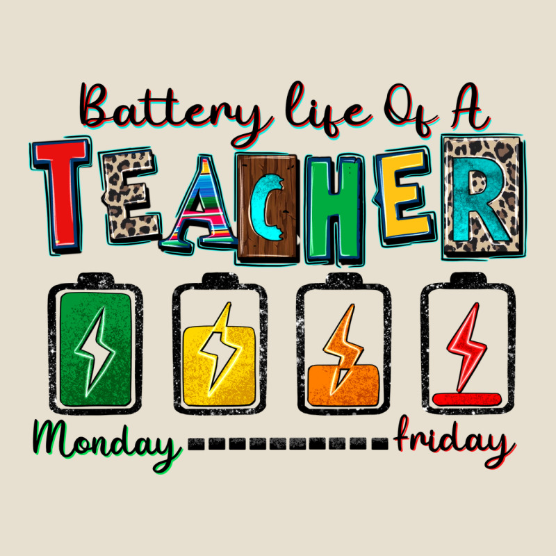 Battery Life Of A Teacher Urban Hoodie by Zillion Design Studio | Teevron