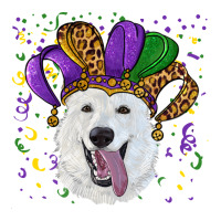 mardi gras hat  white shepherd | Teevron
