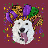 Mardi Gras Hat  White Shepherd Premium Hoodie | Teevron
