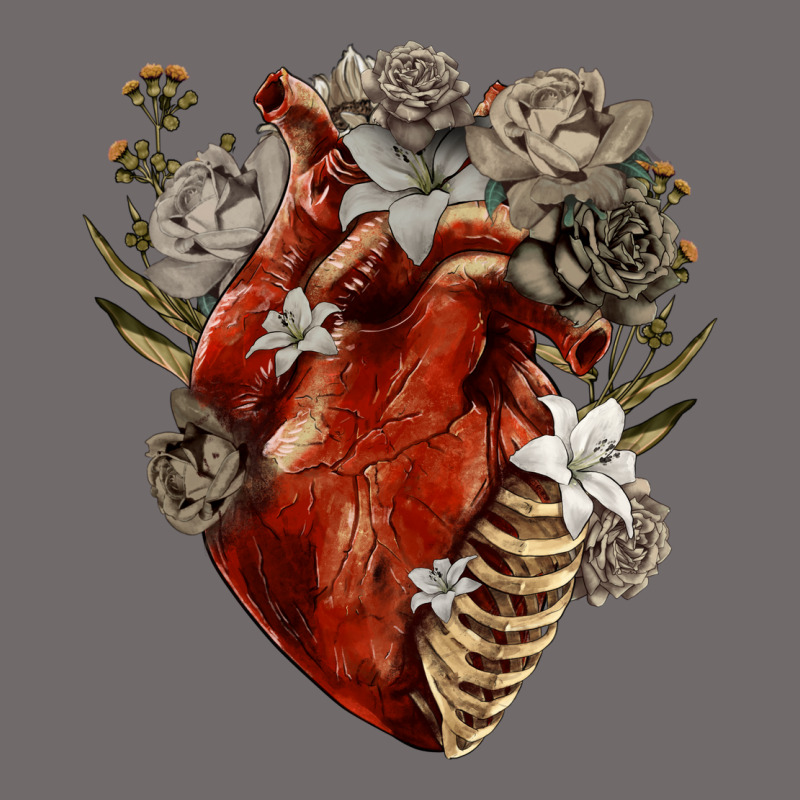 Flower Anatomical Heart Urban Hoodie by RanaPortraitStore | Teevron