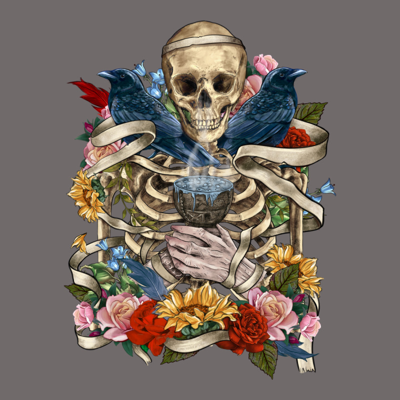 Flower Boho Skull Skeleton Urban Hoodie by RanaPortraitStore | Teevron