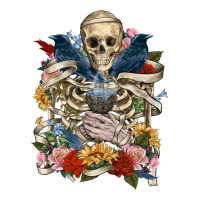 Flower Boho Skull Skeleton | Teevron