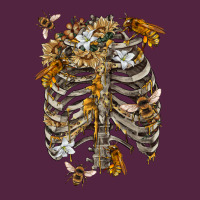 Flower Rib Cage Bees Urban Hoodie | Teevron