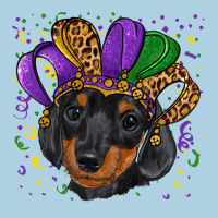 Mardi Gras Hat Dachshund Puppy Premium Hoodie | Teevron