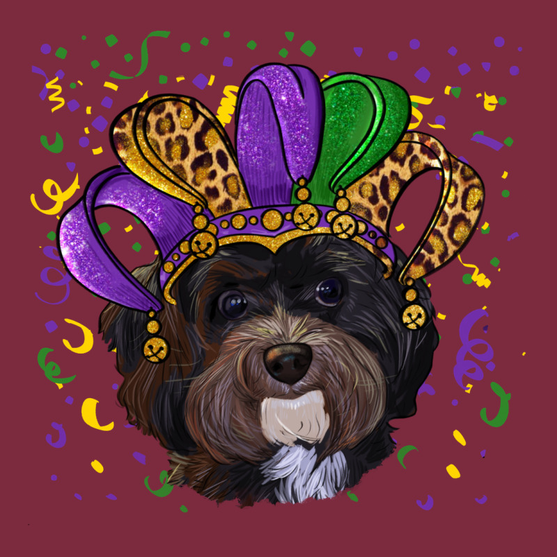 Mardi Gras Hat Havanese Dog Premium Hoodie by RanaPortraitStore | Teevron