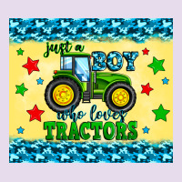 Just A Boy Who Loves Tractors Premium Hoodie | Teevron