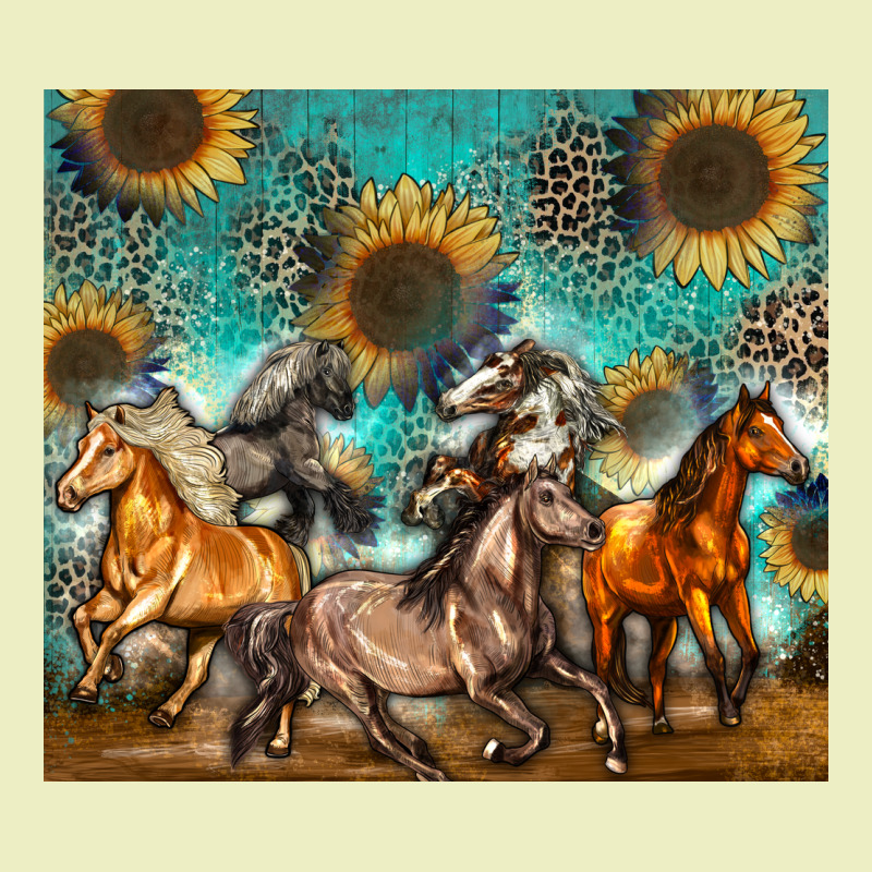 Western Horses Urban Hoodie by Zillion Design Studio | Teevron