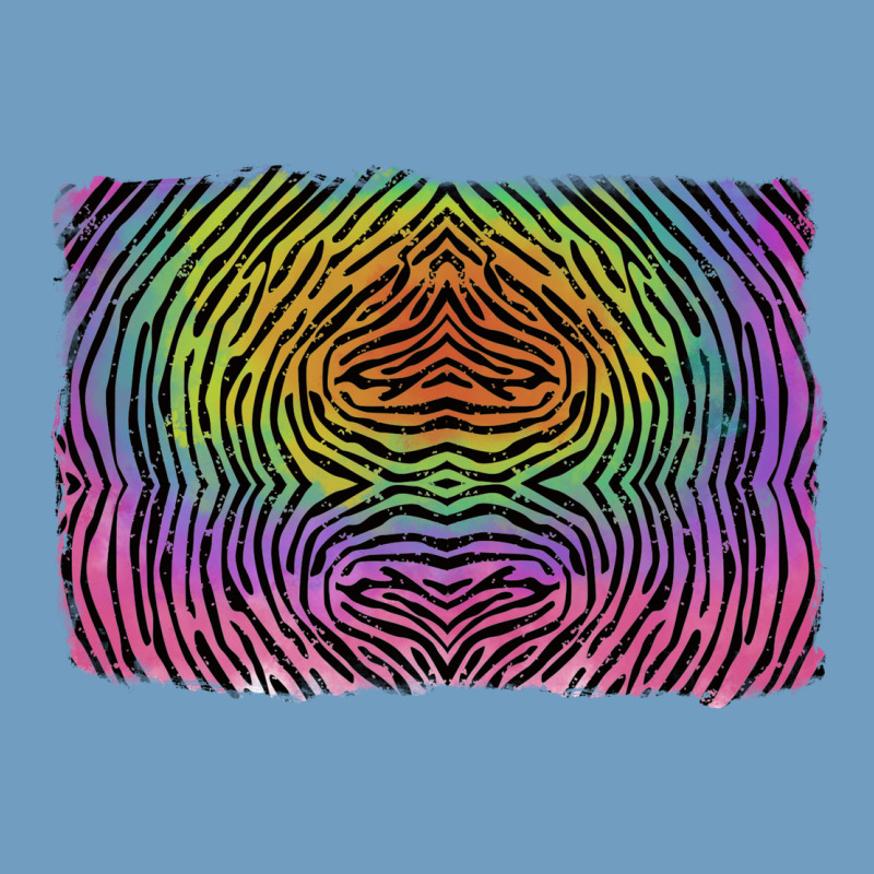 Colorful Zebra Background Urban Heavy Tee by RanaPortraitStore | Teevron