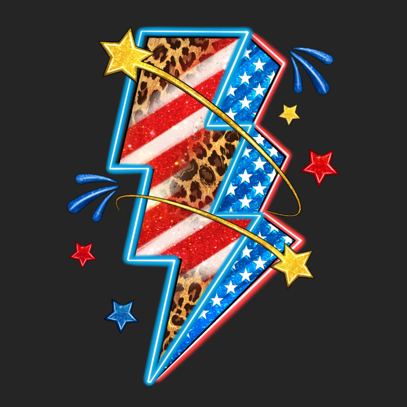 America Lightning Bolt Premium Hoodie by texasbilliewilder | Teevron
