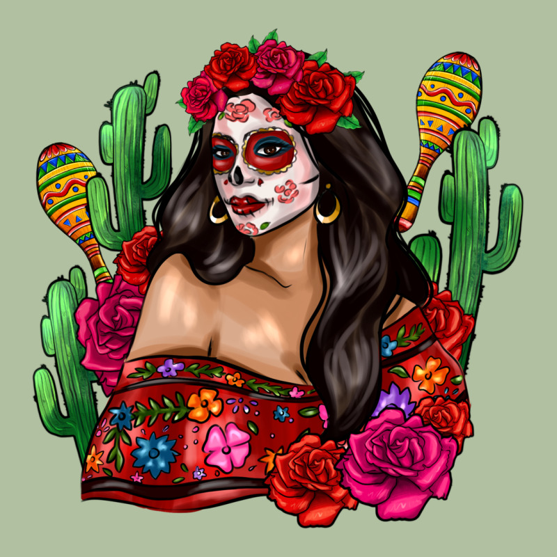 Mexico Girl Urban Hoodie by Zillion Design Studio | Teevron