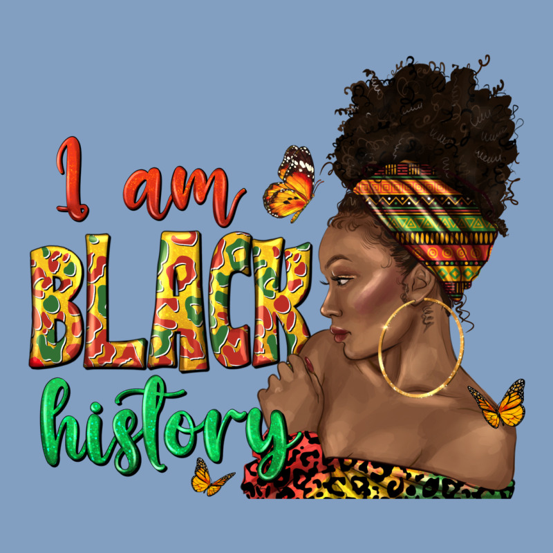 I Am Black History Afro Black Woman Juneteenth Urban Hoodie by texasbilliewilder | Teevron