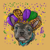 Mardi Gras French Bulldog Premium Hoodie | Teevron