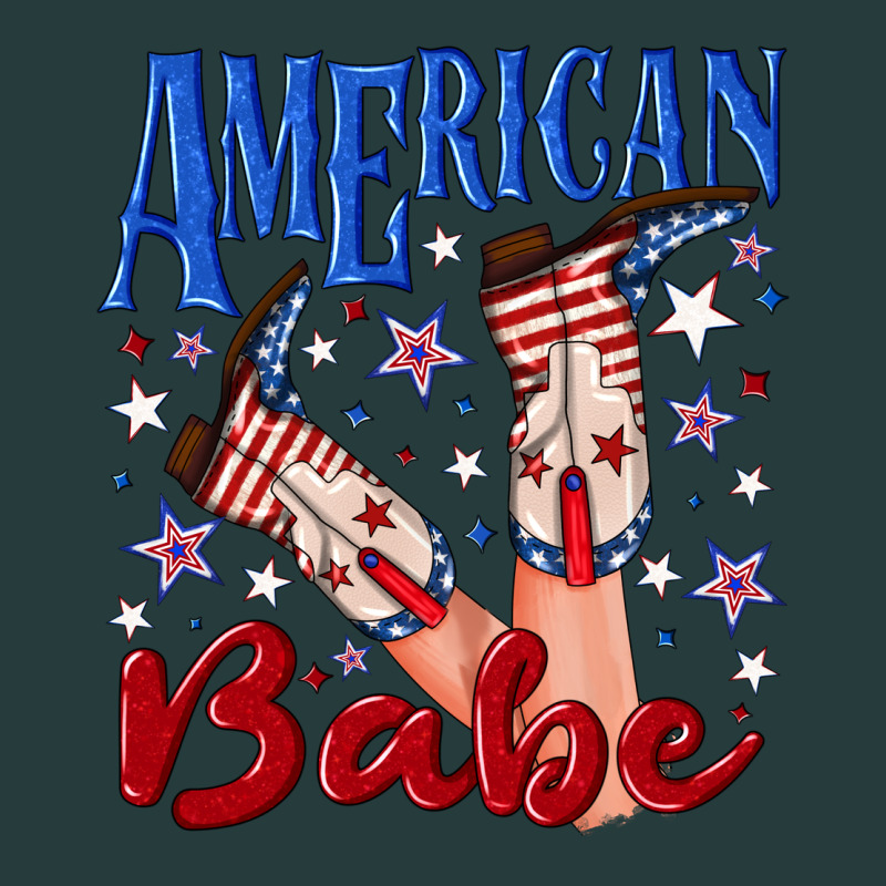 American Babe 4th July Premium Hoodie by texasbilliewilder | Teevron