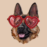 German Shepherd With Love Glasses Urban Hoodie | Teevron