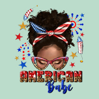 American Babe Afro Messy Bun Premium Hoodie | Teevron