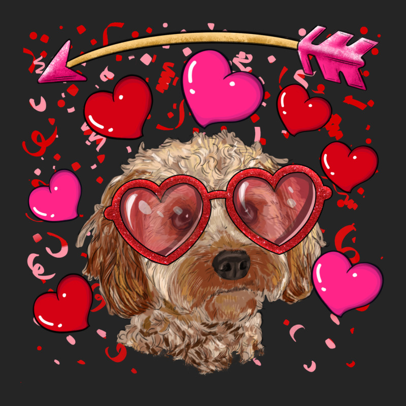Valentine's Day Cockapoo Premium Hoodie by RanaPortraitStore | Teevron