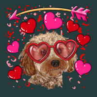 Valentine's Day Cockapoo Premium Hoodie | Teevron