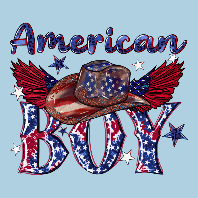 American Boy With Cowboy Premium Hoodie by texasbilliewilder | Teevron