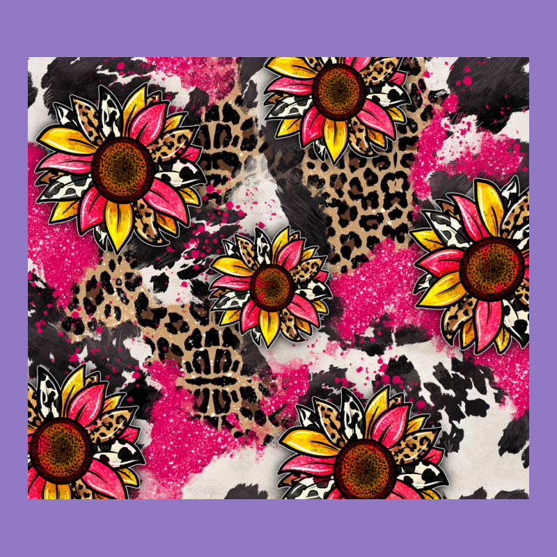 Sunflower Cowhide Urban Hoodie by Zillion Design Studio | Teevron