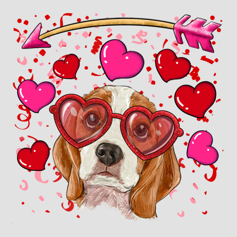 Valentine's Day  Beagle Premium Hoodie by RanaPortraitStore | Teevron