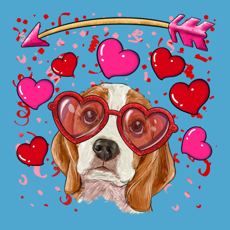 Valentine's Day  Beagle Premium Hoodie by RanaPortraitStore | Teevron