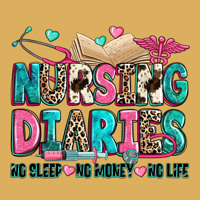 Nursing Diaries No Sleep No Money No Life Premium Hoodie by Zillion Design Studio | Teevron