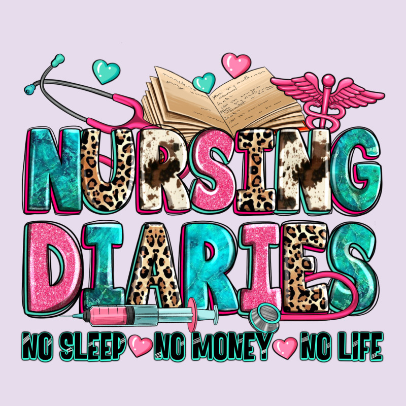 Nursing Diaries No Sleep No Money No Life Premium Hoodie by Zillion Design Studio | Teevron