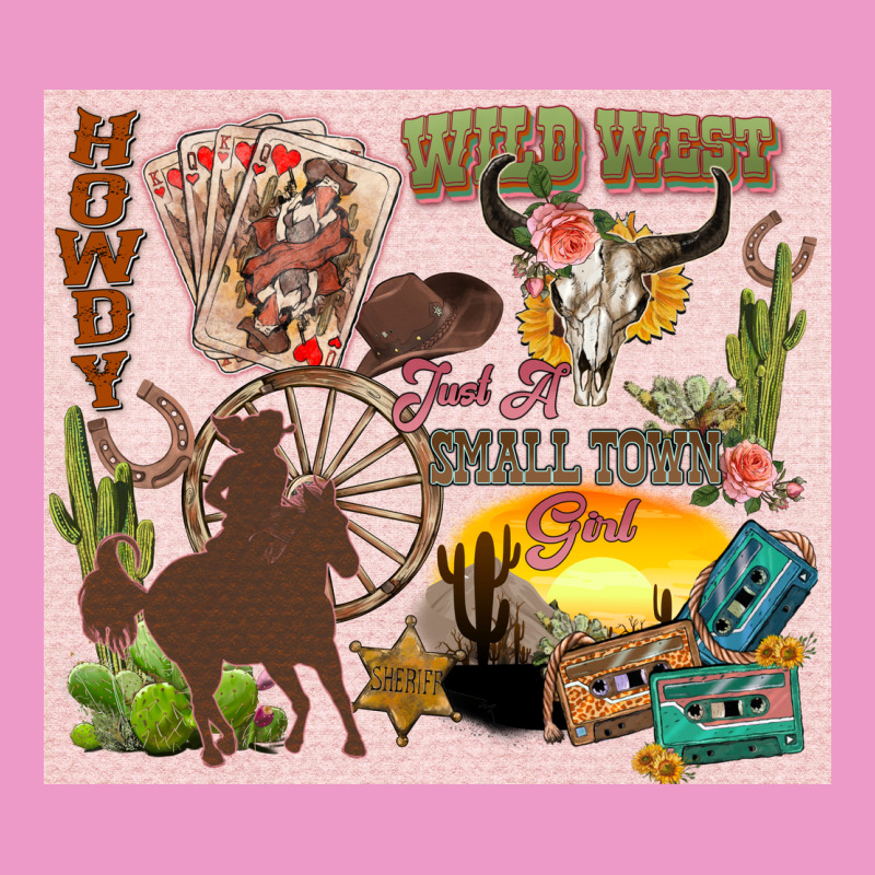 Wild West Western Urban Hoodie by Zillion Design Studio | Teevron