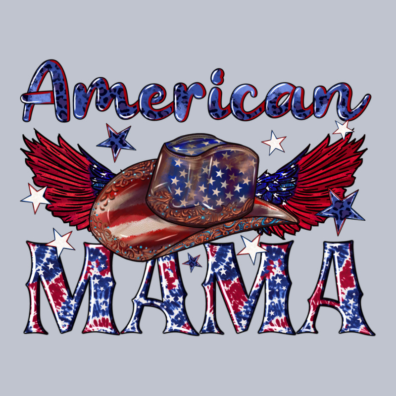 American Mama With Cowboy Premium Hoodie by texasbilliewilder | Teevron