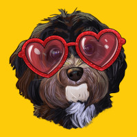 Havanese Dog With Love Glasses Premium Hoodie | Teevron
