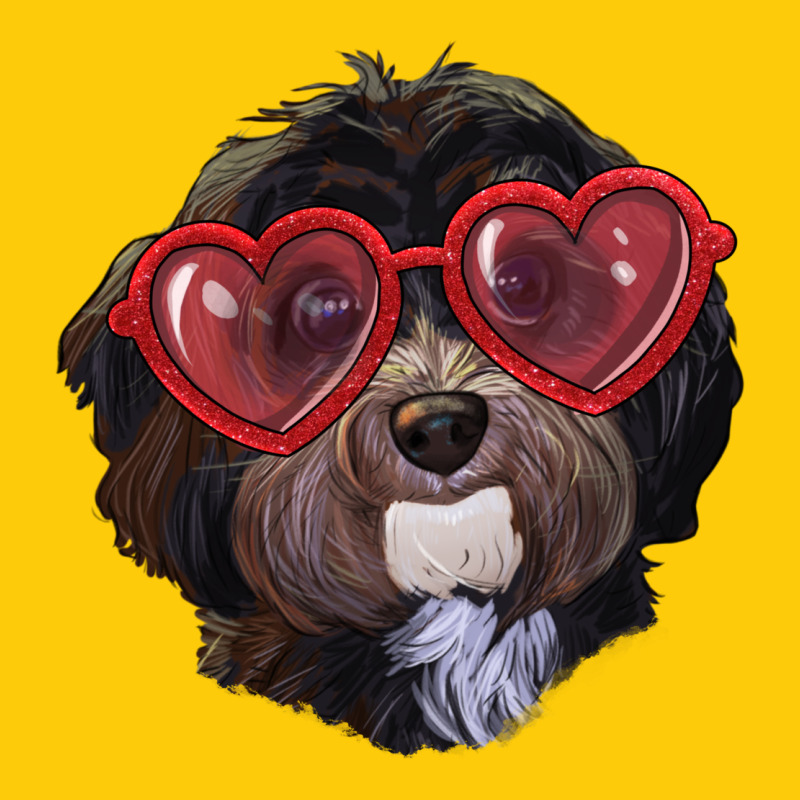 Havanese Dog With Love Glasses Premium Hoodie by RanaPortraitStore | Teevron