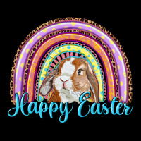 Happy Easter Rainbow Bunny Urban Hoodie | Teevron