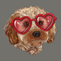 Toy Poodle With Love Glasses Premium Hoodie | Teevron