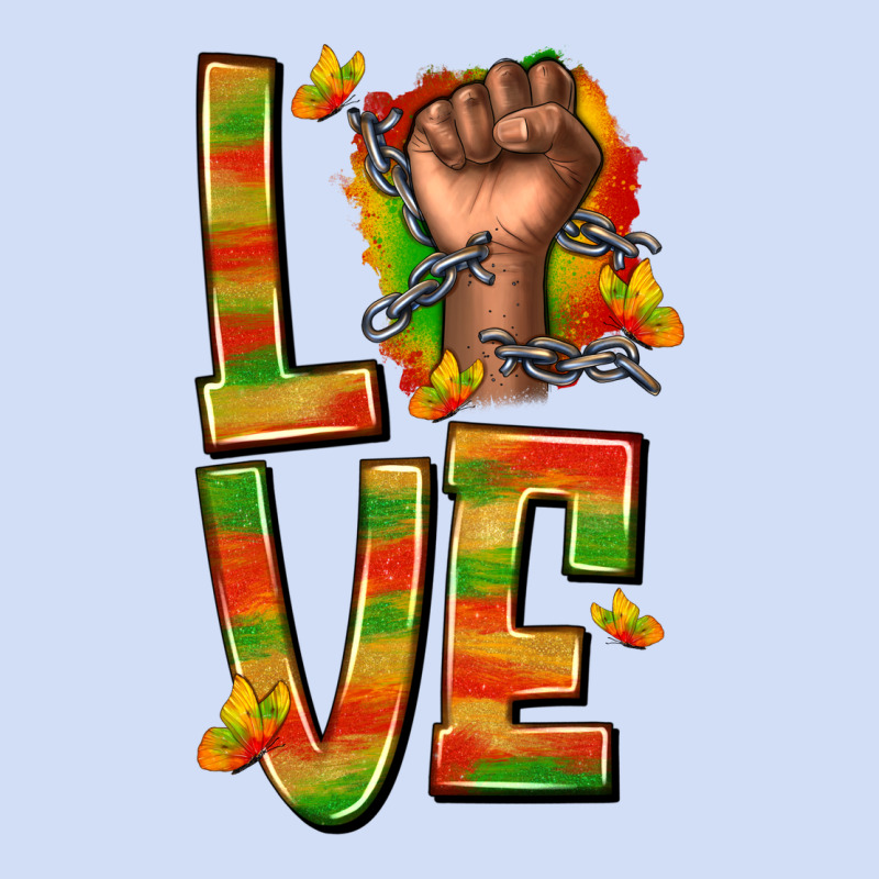 Love Juneteenth With Fist Urban Hoodie by texasbilliewilder | Teevron