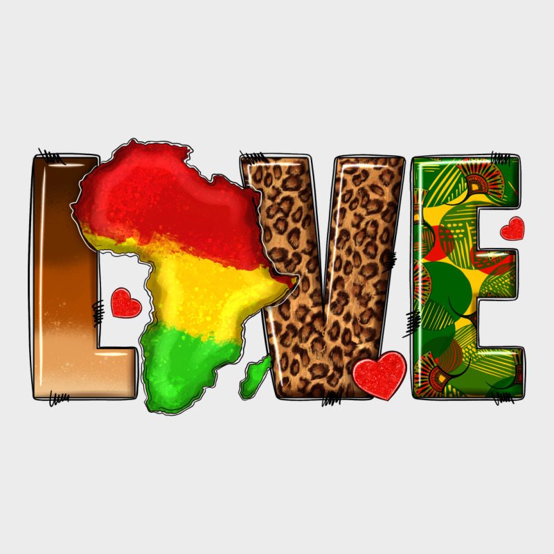 Love Melanin With African Map Urban Hoodie by texasbilliewilder | Teevron