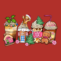 Pink Gingerbread Coffee Cups Premium Hoodie | Teevron