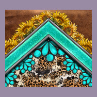 Western  Sunflower Turquise Gemstone  Tumbler Classic Tee | Teevron