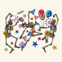 Fourth Of July Dancing Skeleton Premium Hoodie | Teevron