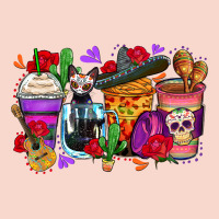 Day Of The Dead Coffee Cups Urban Hoodie | Teevron