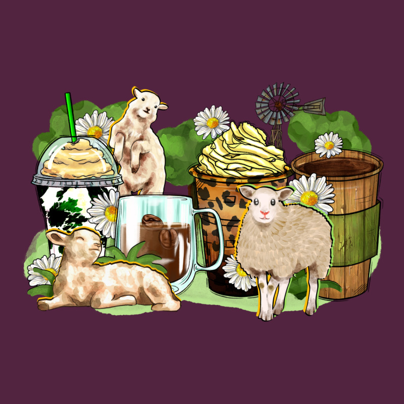Sheep Coffee Cups Urban Hoodie by Zillion Design Studio | Teevron