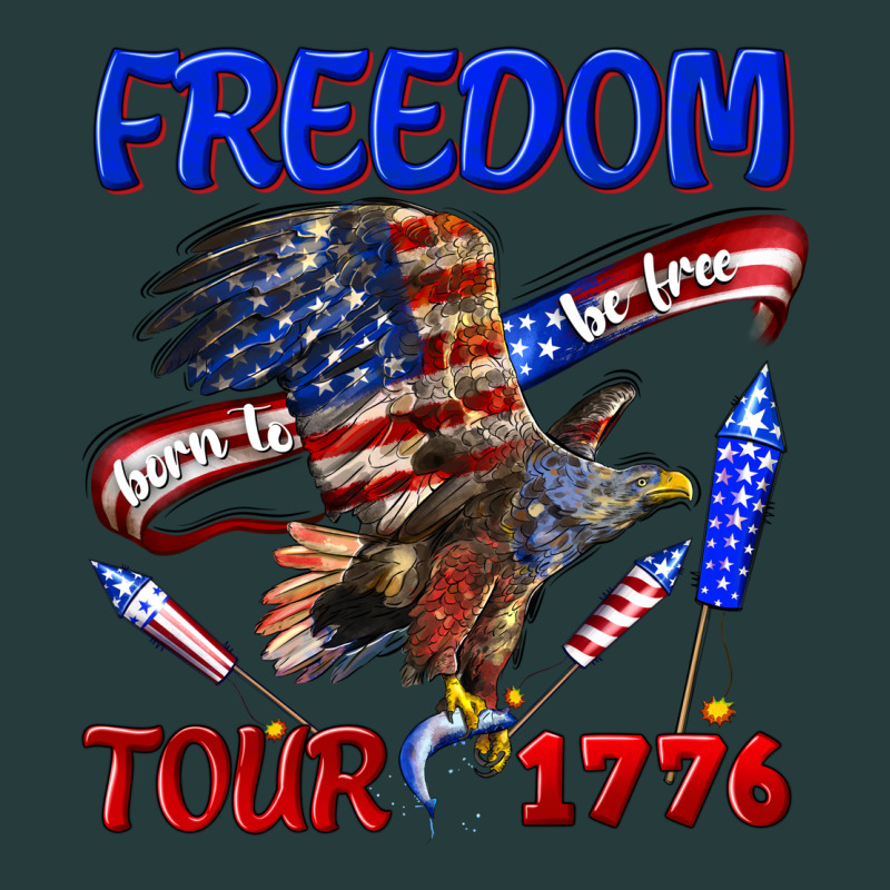 Freedom Born To Be Free Tour 1776 Premium Hoodie by texasbilliewilder | Teevron