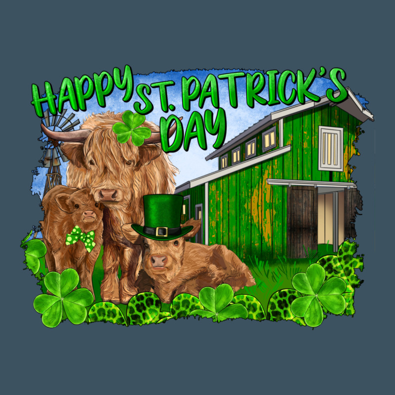 Happy St. Patrick's Day Cattle And Calfs Urban Hoodie by RanaPortraitStore | Teevron