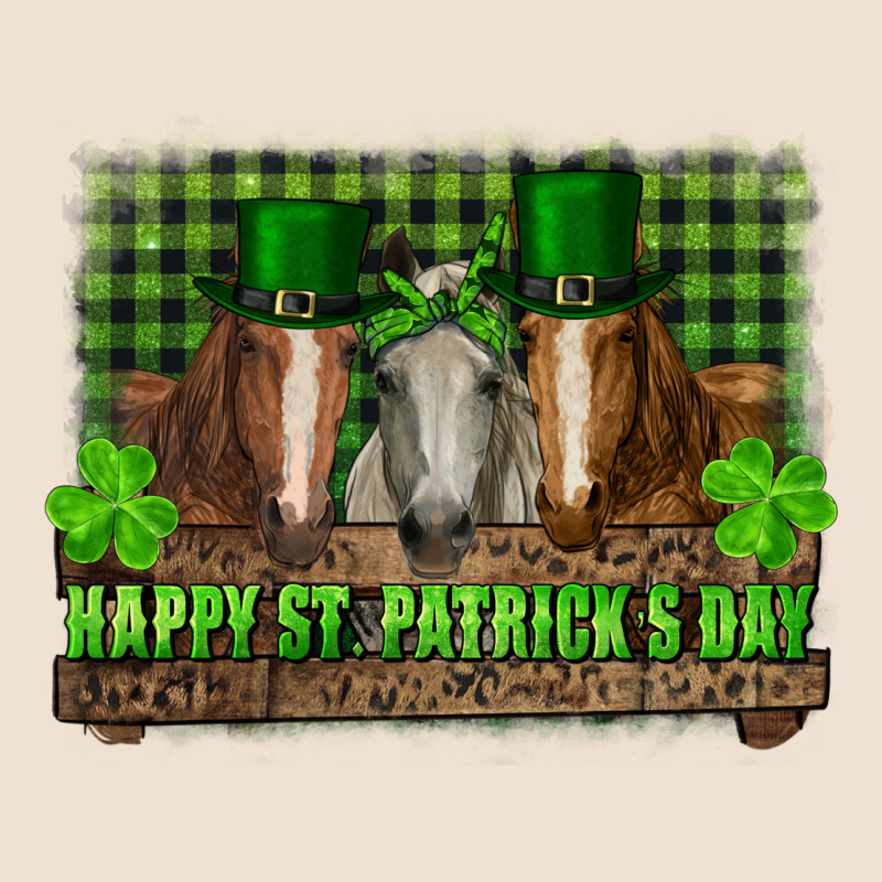 Happy St. Patrick's Day Horses With Leprechaun Hat And Bandana Urban Hoodie by RanaPortraitStore | Teevron