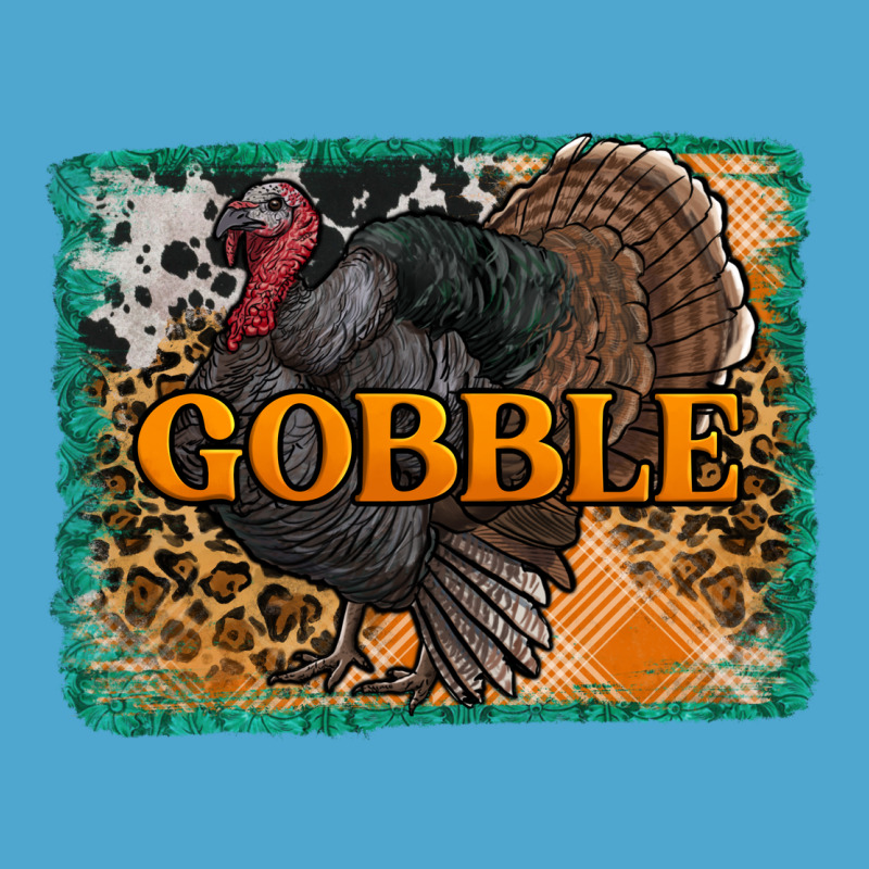 Thanksgiving Turkey Gobble With Background Premium Hoodie by RanaPortraitStore | Teevron
