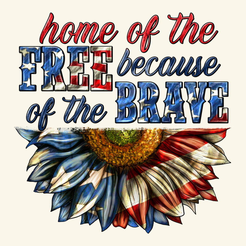 Home Of The Free Because Of The Brave Sunflower Bi Premium Hoodie by texasbilliewilder | Teevron