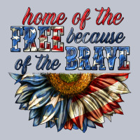 Home Of The Free Because Of The Brave Sunflower Bi Premium Hoodie | Teevron