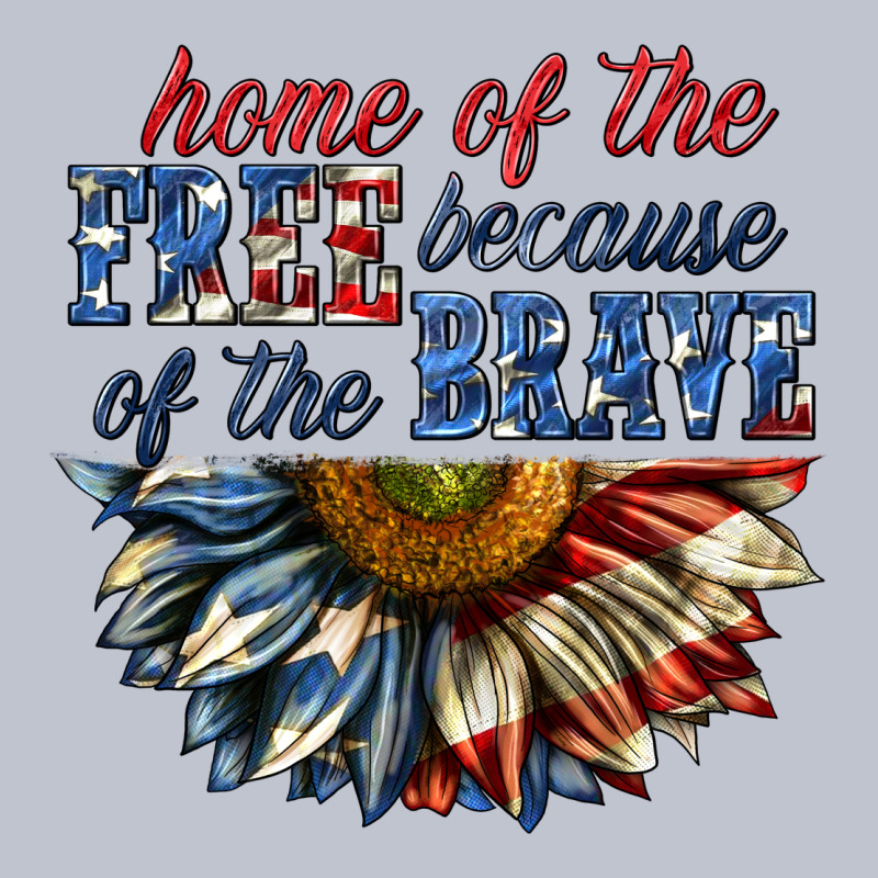 Home Of The Free Because Of The Brave Sunflower Bi Premium Hoodie by texasbilliewilder | Teevron